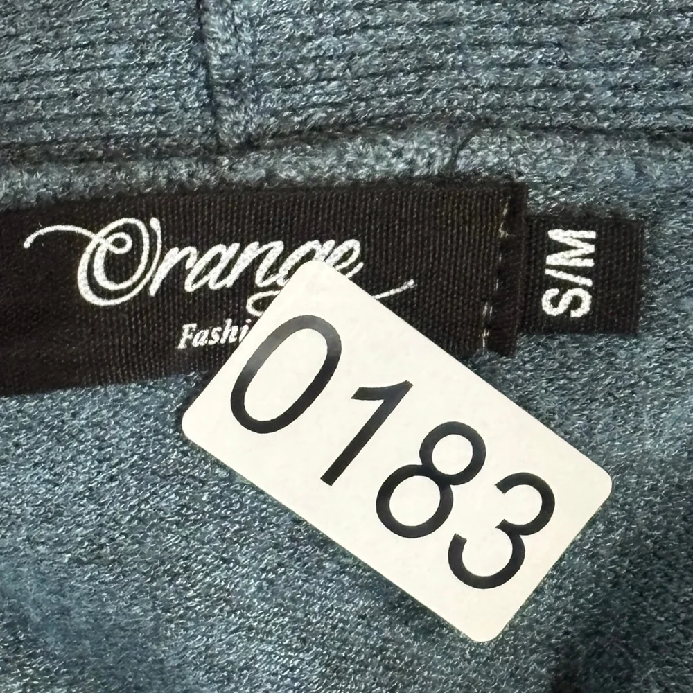 Modal Orange Fashion Village Teal Long Soft Touch Cardigan Women’s S/M Pockets